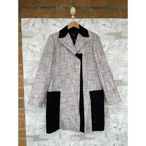 Jil Sander Navy collection overcoat virgin wool blend size 34/small